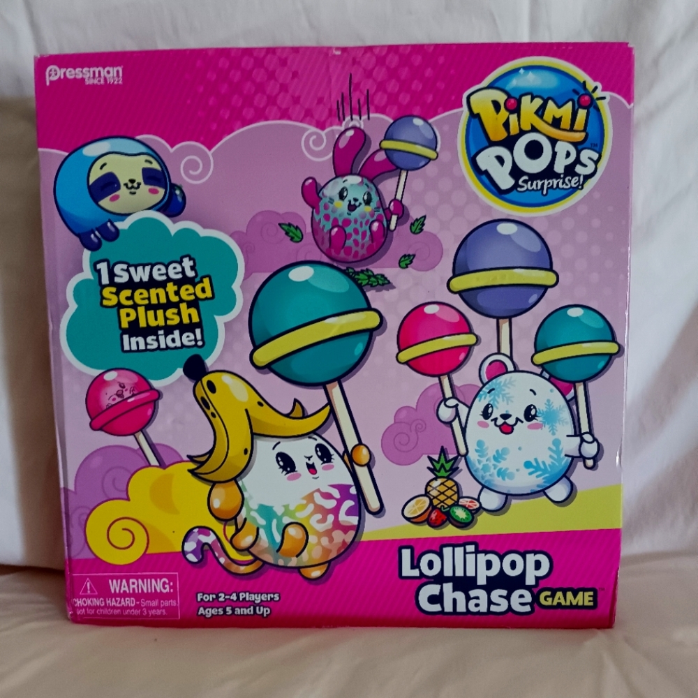 Pikmi Pops Lollipop Chase Game Brand New